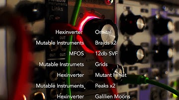 Eurorack Self Playing Patch 21.05.2016
