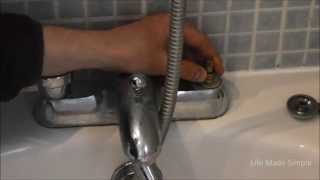 Fixing a bath tap