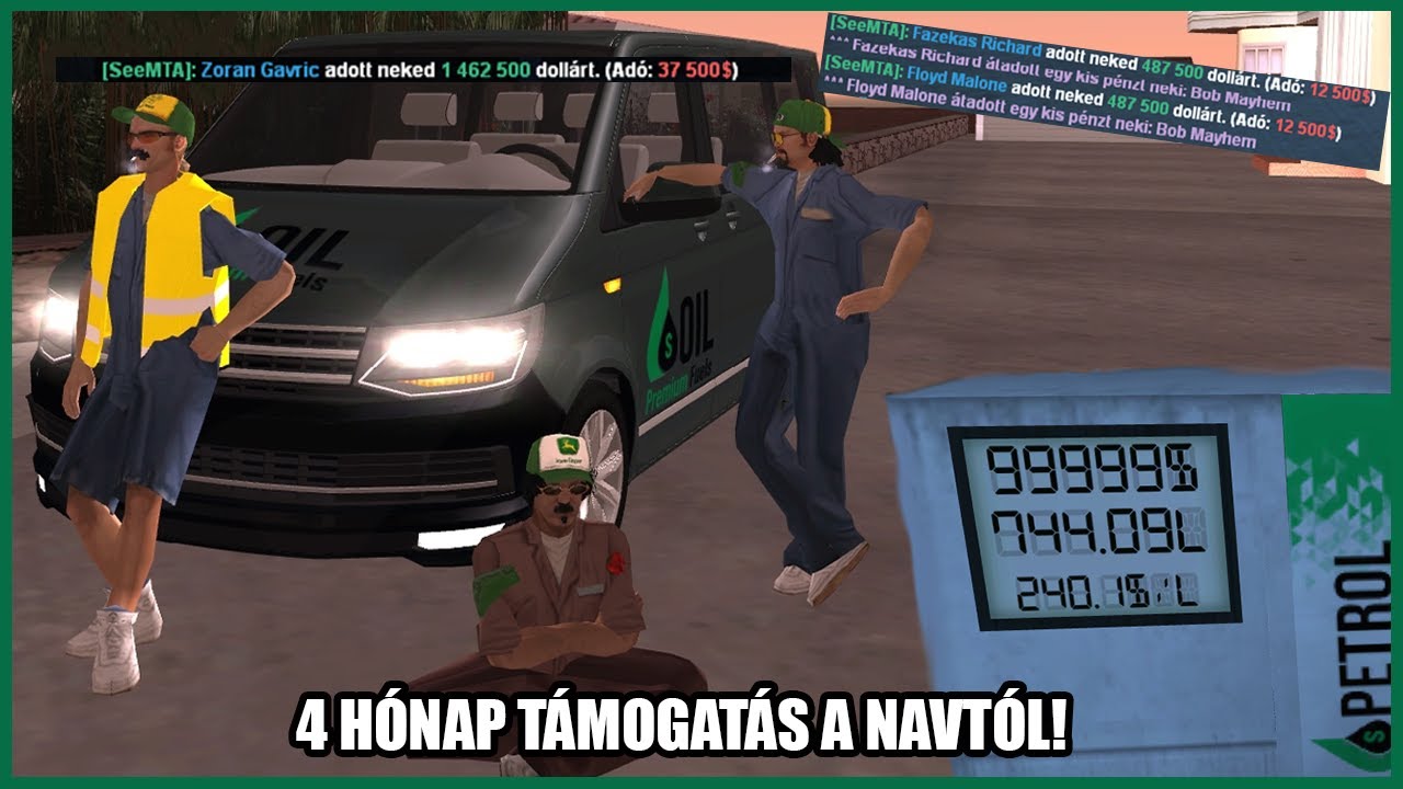 🟢 SEEMTA V4 - BENZINKUTASOK LETTÜNK! - ROSSZ VÉGE LETT! 🟢
