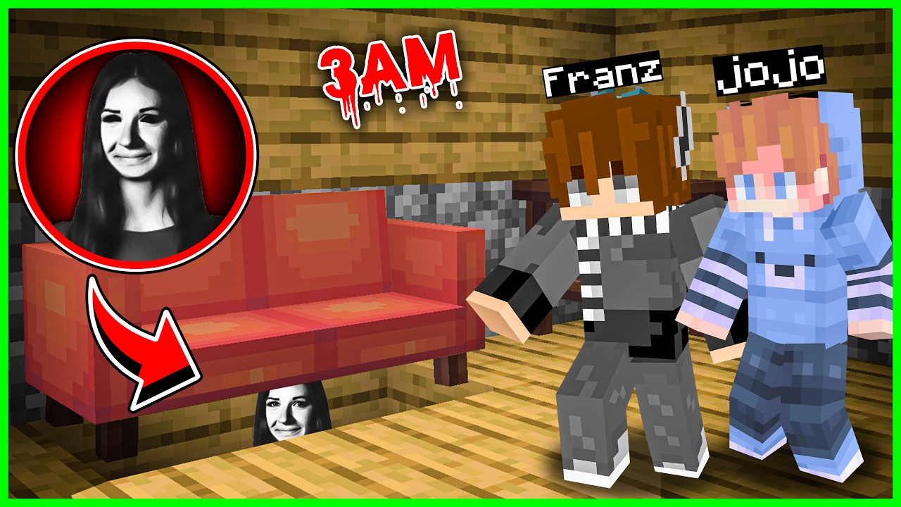 GAWAT!! ADA RUANGAN RAHASIA SARAH ROBLOX BAWAH SOFA di MINECRAFT