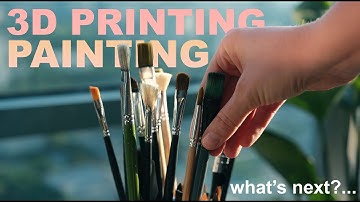 Combine. Create. Be unexpected. Enjoy! Acrylic paint + 3D printed tiger cinematic video