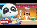 🔴 TRỰC TIẾP Tuyển tập những món ăn ngon | Nhà hàng vui nhộn Kiki và Miumiu | BabyBus Livestream