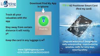 Wink K2 Smart Card #smartitems #lightingsouq #wink #qatar2024 #Card finder #Card locator by Lighting Souq 23 views 2 weeks ago 22 seconds