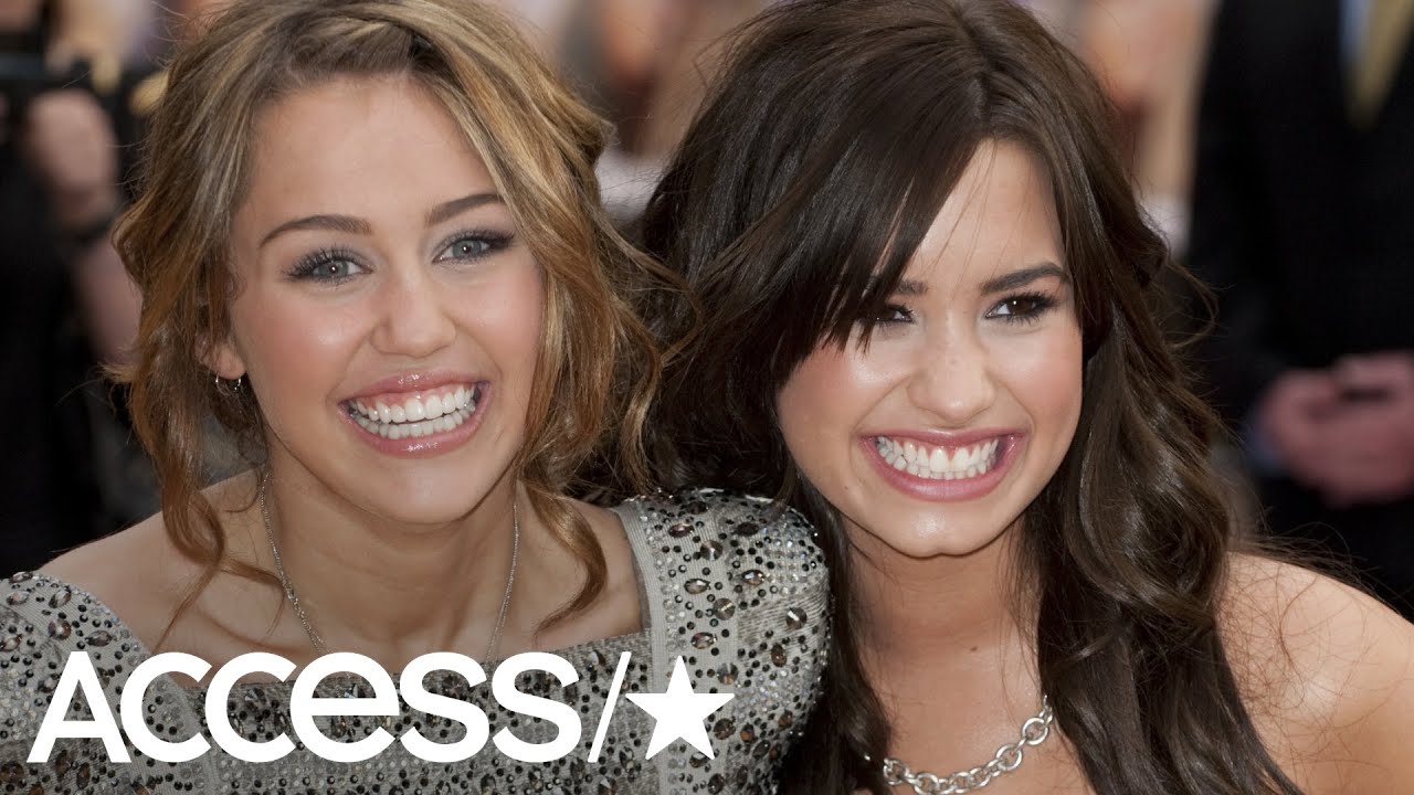 Miley Cyrus Shares Epic Throwback Pics With Demi Lovato Selena Gomez Hailey Baldwin More