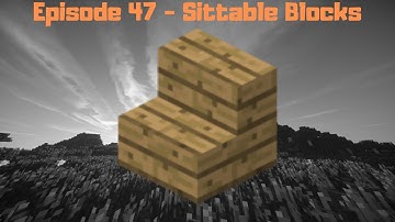 Minecraft Modding Tutorial 1.12.2 - Episode 47 - Sittable Blocks