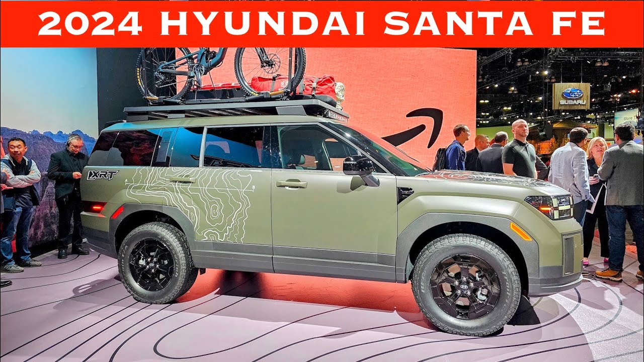 New 2024 Hyundai Santa Fe Calligraphy & XRT First Look ! Walk Around and Highlights ! YouTube