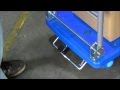 ペダル式ワンタッチストッパーの操作方法