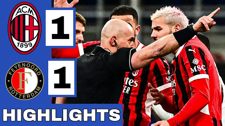 🔴AC Milan vs Feyenoord (1-1) Extended HIGHLIGHTS | UEFA Champions League