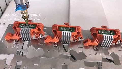 Benchtop Dispensing Robot With Silicone Dispensing For 310ml Cartridge TH-2004D-KG5