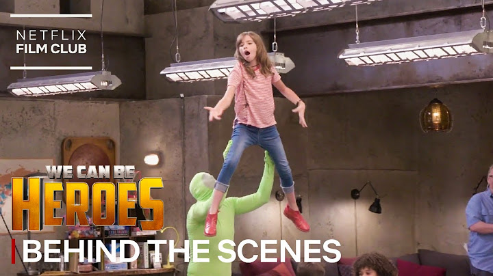Making Of "Meet The Super Kids" Scene | We Can Be Heroes | Netflix