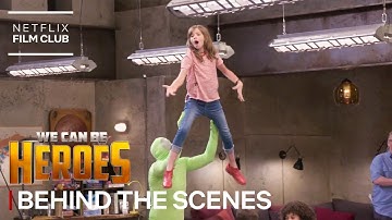 Making Of "Meet The Super Kids" Scene | We Can Be Heroes | Netflix