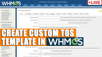 [🔴LIVE] How to create custom TOS privacy template in WHMCS?