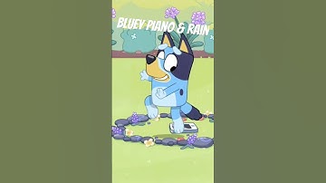 Thumbnail of a Message from the Fairies ~ bluey piano & rain #bluey #rain #piano #blueybingo #music #sleep