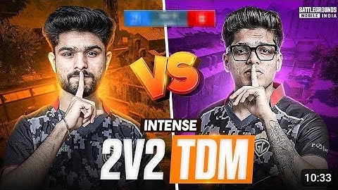 Intense 2v2 TDM Fight Against @JONATHANGAMINGYT | BGMI HIGHLIGHT #bgmi