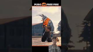 Free Fire vs Pubg 💪 #pubgvsfreefir #roastvideo #shorts