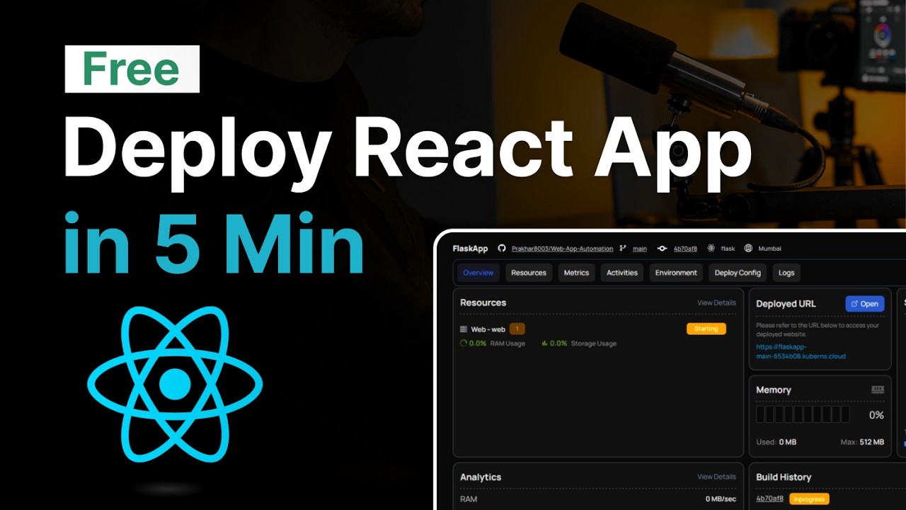 How to Deploy a React App in Just 5 Minutes (Easy Beginner Guide) - YouTube