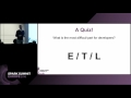 Get Rid of Traditional ETL, Move to Spark! (Bas Geerdink)