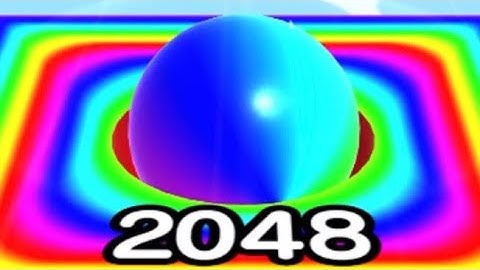 BALL RUN 2048  - All  Levels Gameplay IOS  (Part 78).