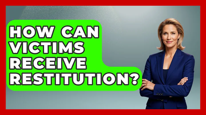 How Can Victims Receive Restitution? - Jail & Prison Insider