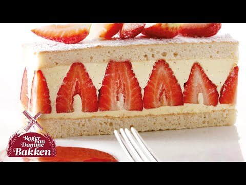 Video: Aardbeienbiscuit Met Exotisch Gekonfijt Fruit