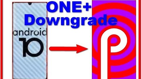 Downgrade Rollback Android 10 Open Beta 1  OnePlus 6 and OnePlus 6T