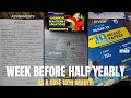 Week before*Half Yearly Exams*🤯♾️🔥||Preparation Vlog💓📚🍀||CBSE 10th grader||Class 10th