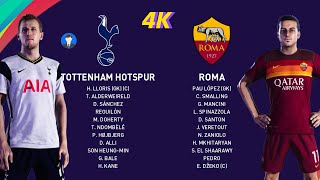 eFootball PES 2021 Gameplay [PS5 4K] Tottenham Hotspur vs Roma-Exhibition Match [KONAMI]