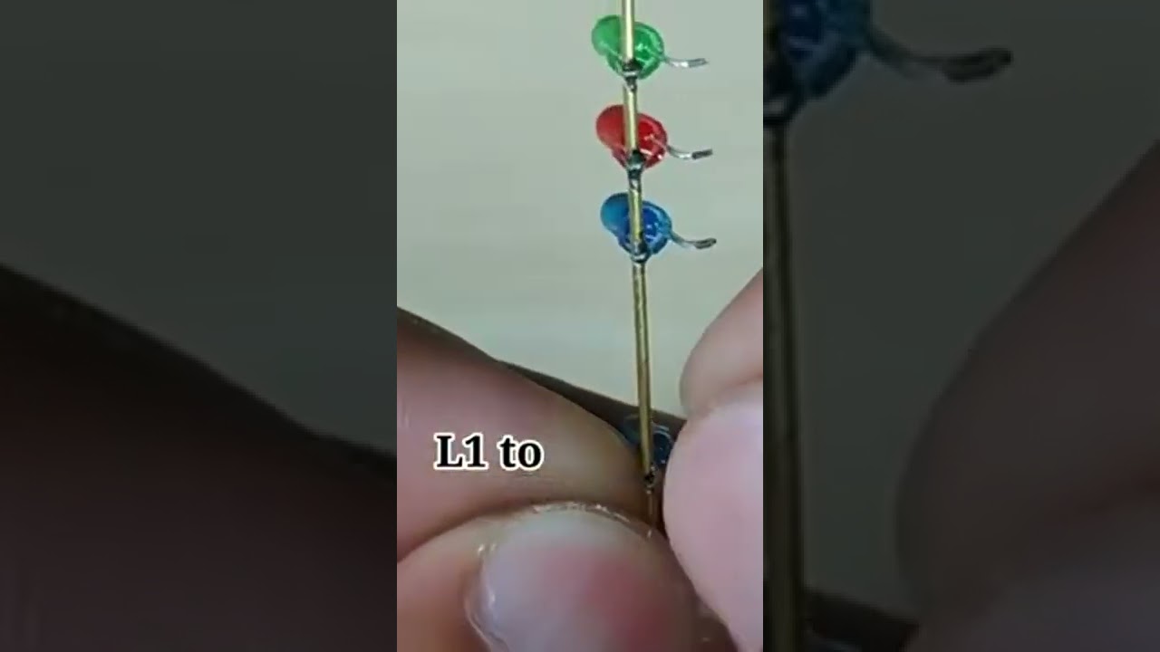 New LED Chaser Using DC Motor 2022 12