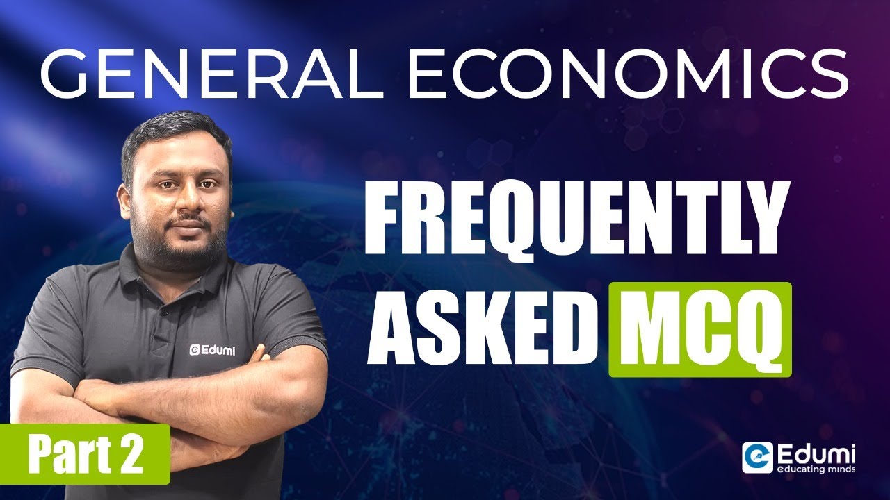 SGOU | General Economics | Most Expected Questions #sgou  #education #onlinelearning
