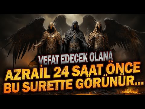 Vefat Edecek Olana Azrail 24 Saat Önce Bu Surette Görünür...