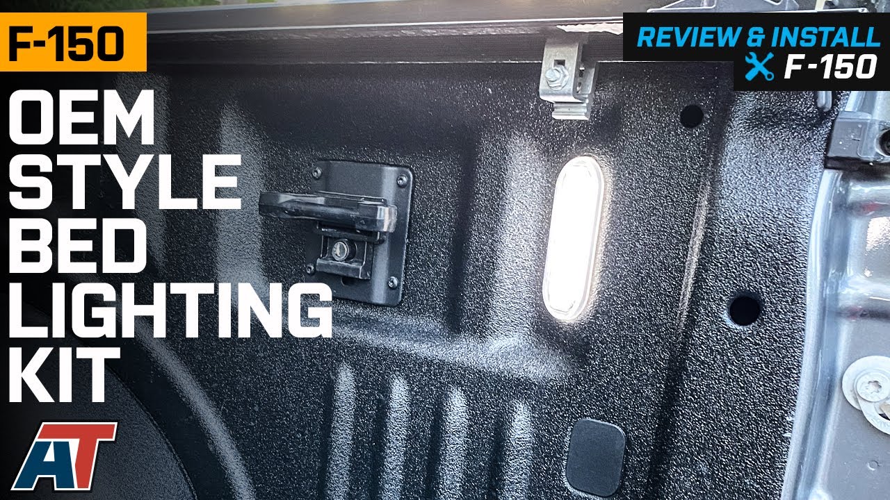 20212022 F150 OEM Style Bed Lighting Kit Review & Install YouTube