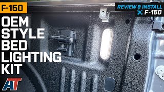 2021-2022 F-150 OEM Style Bed Lighting Kit Review & Install