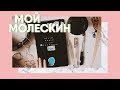 МОЙ МОЛЕСКИН | как я веду ежедневник 2018