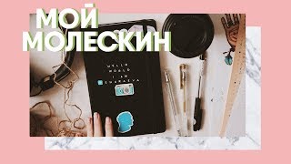 МОЙ МОЛЕСКИН | как я веду ежедневник 2018