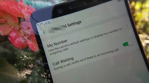 How to Activate call Waiting Service In OPPO,RealMe1,RealMe2