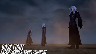 Kingdom Hearts 3 Ansem, Xemnas, & Young Xehanort BOSS FIGHT