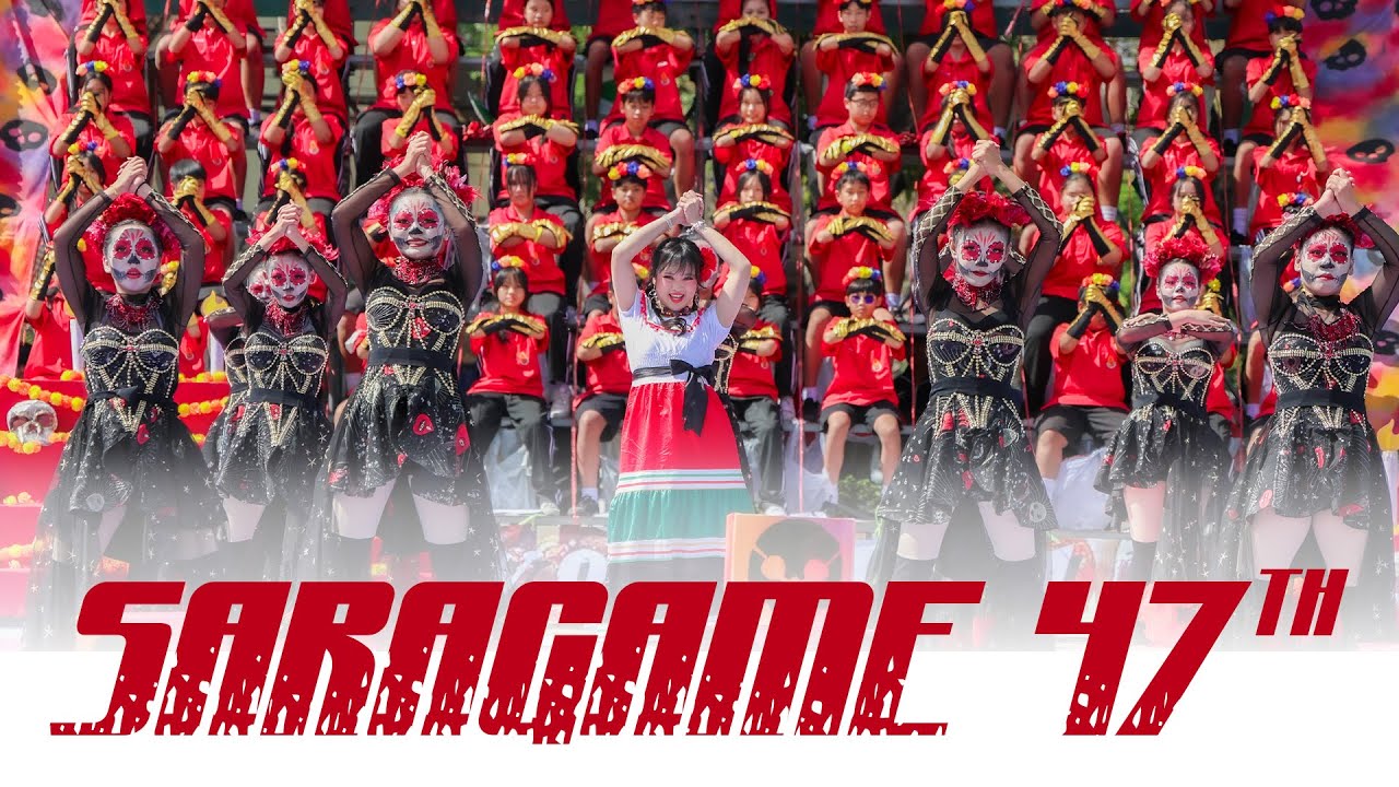 การแสดงสแตนเชียร์และเชียร์ลีดเดอร์ คณะสีหราชเดโช สีแดง | วัฒนธรรม เม็กซิโก | สาละเกมส์ 2568