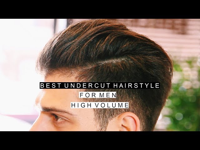 Undercut Slick Back High Skin Fade | Mens Hairstyle - YouTube