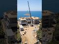 This Sea Cave Became a Luxury Lounge 😱🌊🏡 #build #construction #timelapse
