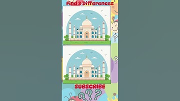 Can You Find the 3 Differences? #87