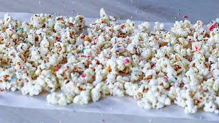 Pop-Corn Chocolat Blanc et CANDY CANES