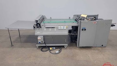 Rollem Model T.R. Autofeed w/ Pile Feed Stacker - 120523340001A