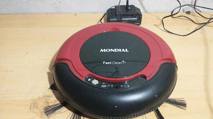 Aspirador Robô da Mondial. Substituindo bateria original por outra 3x mais barata e mais potente.