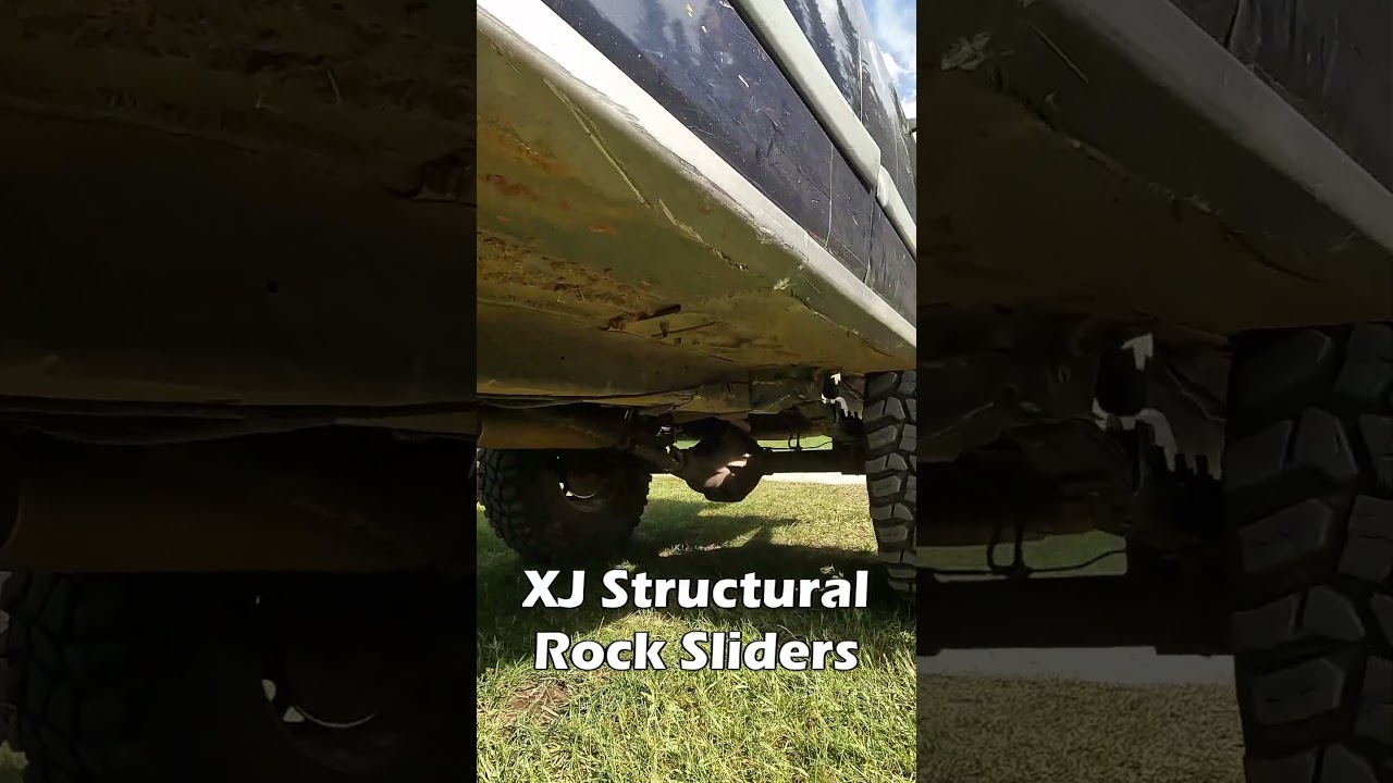 Iron Rock Off Road: XJ Structural Rocker Armor