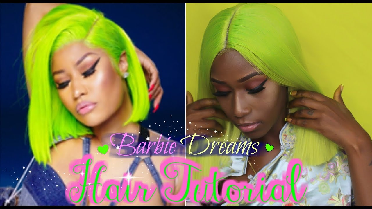 NICKI MINAJ BARBIE DREAMS HAIR TUTORIAL! MUST WATCH!!!! - YouTube