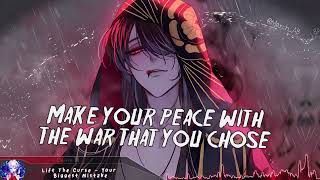 Nightcore - Your Biggest Mistake - (Lyrics)