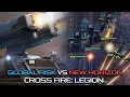 GLOBAL RISK versus NEW HORIZON | Skirmish | Payload game mode | 3v3 PvE | CROSSFIRE: LEGION gameplay