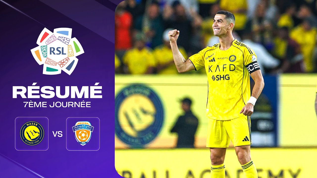 CR7 se rapproche des 1000 buts : Lutte au bout du suspense entre Al Nassr et Al Fayha (SPL J7)