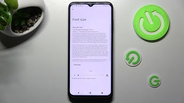 How to Change Font Size in Nokia G60