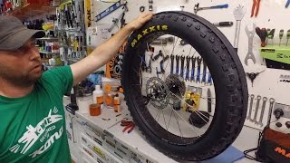 How to Set Up Tubeless Fatbike Wheels